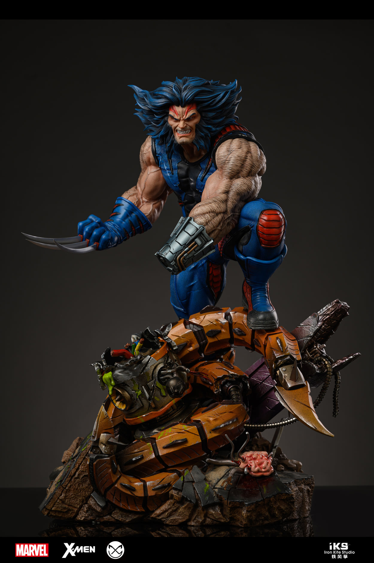 Iron Kite Studios Age of Apocalypse Wolverine Weapon X 1/4 Scale Statue